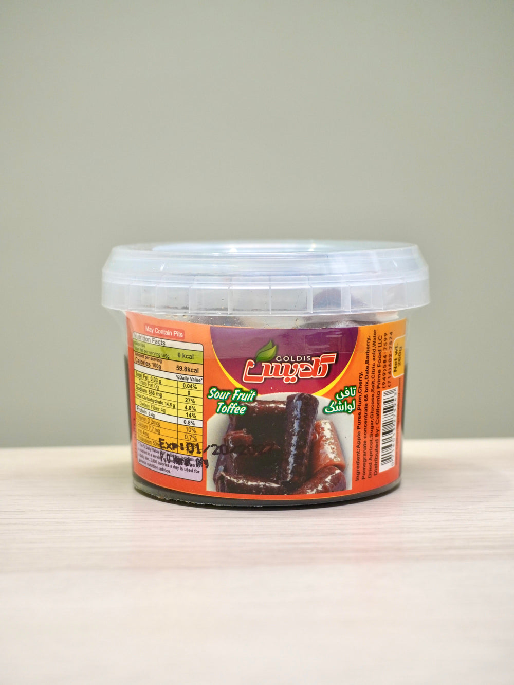 2 Tubs of Mini Wet and Juicy Sour Fruit Rolls